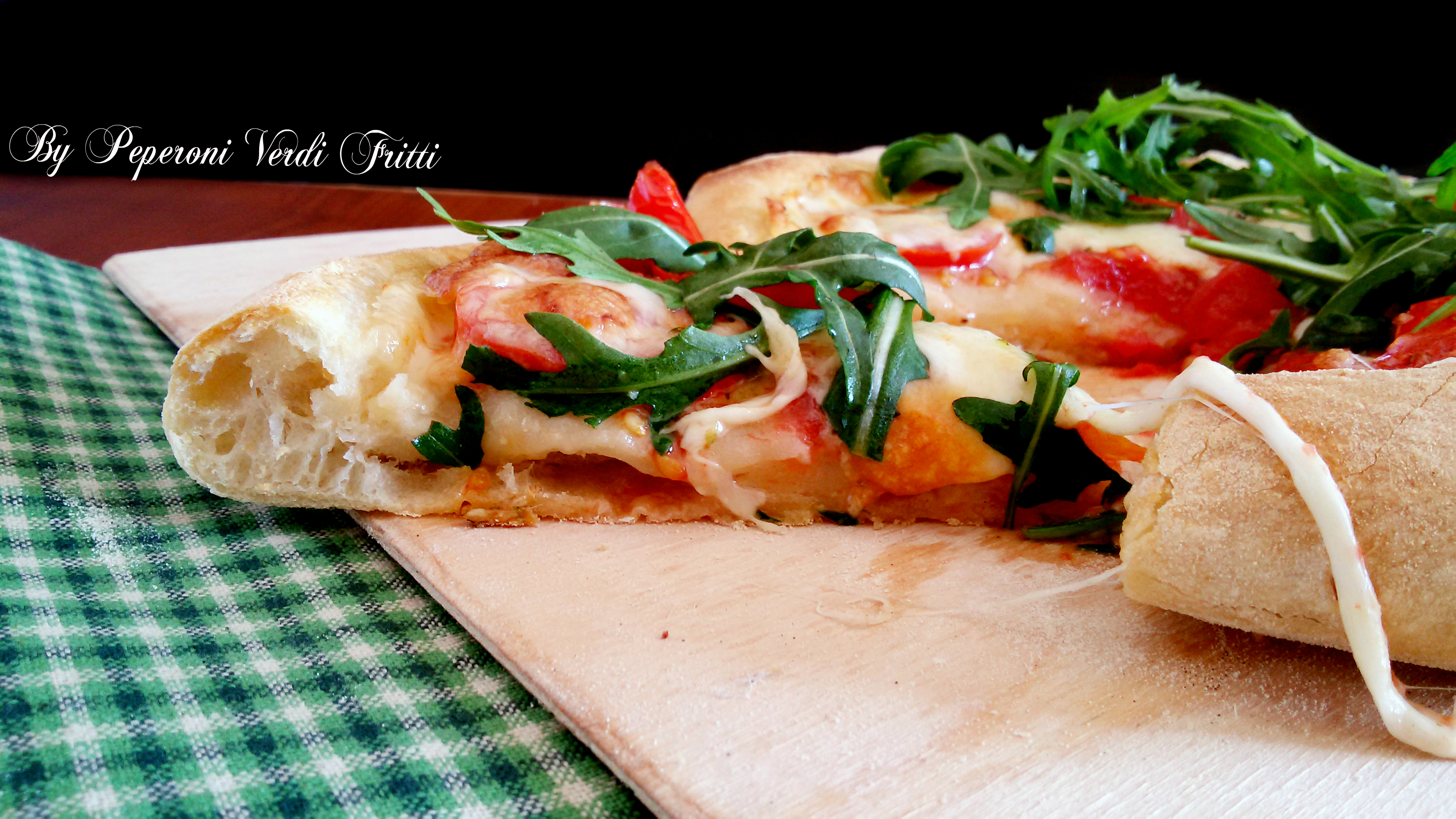 Pizza con 2 grammi di lievito e autolisi