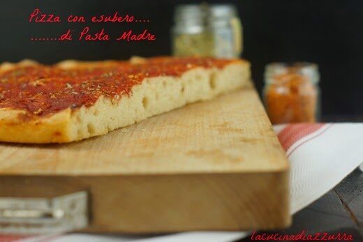 Pizza con esubero di pasta madre….