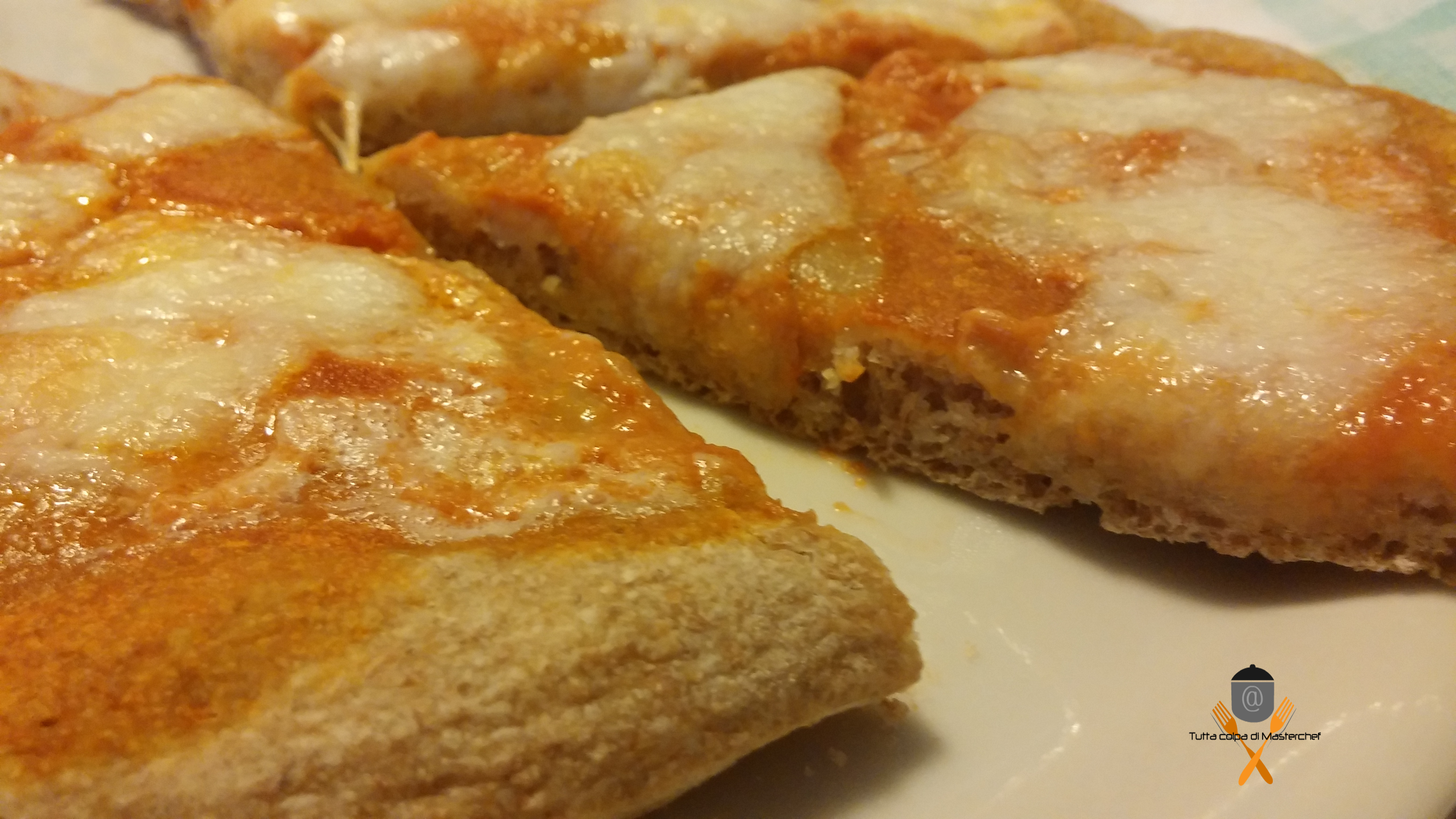 Pizza con farina integrale