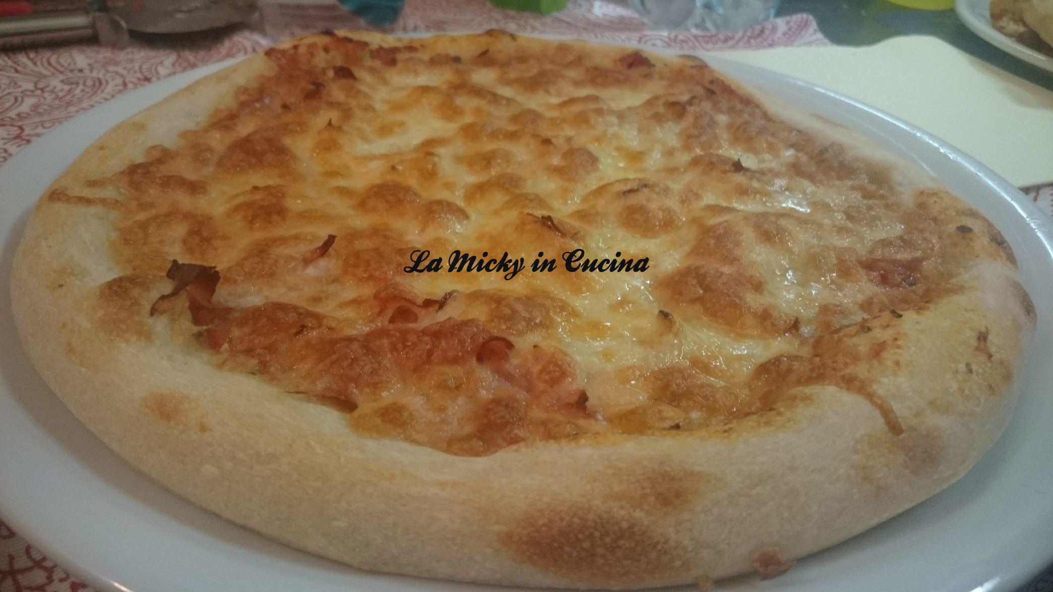 Pizza con lievito madre e pre-impasto