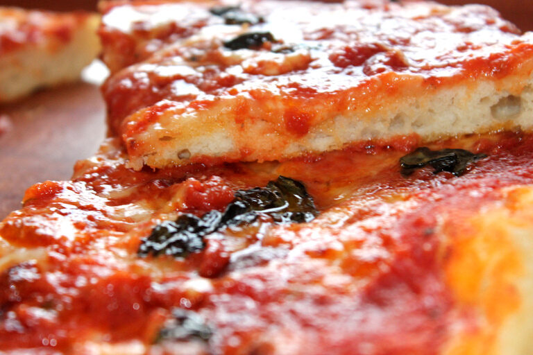 Pizza con lievito madre