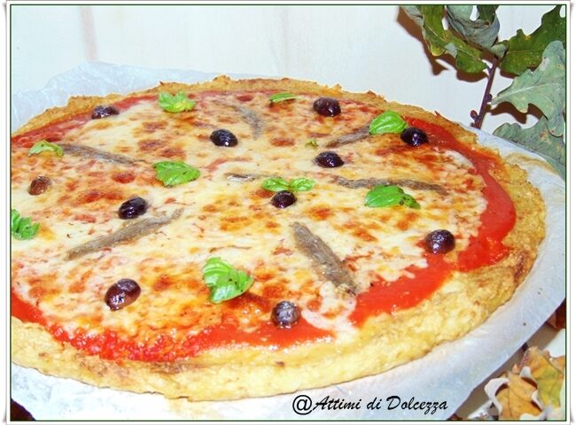 Pizza di cavolfiore