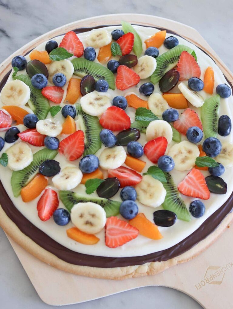 Pizza di frutta