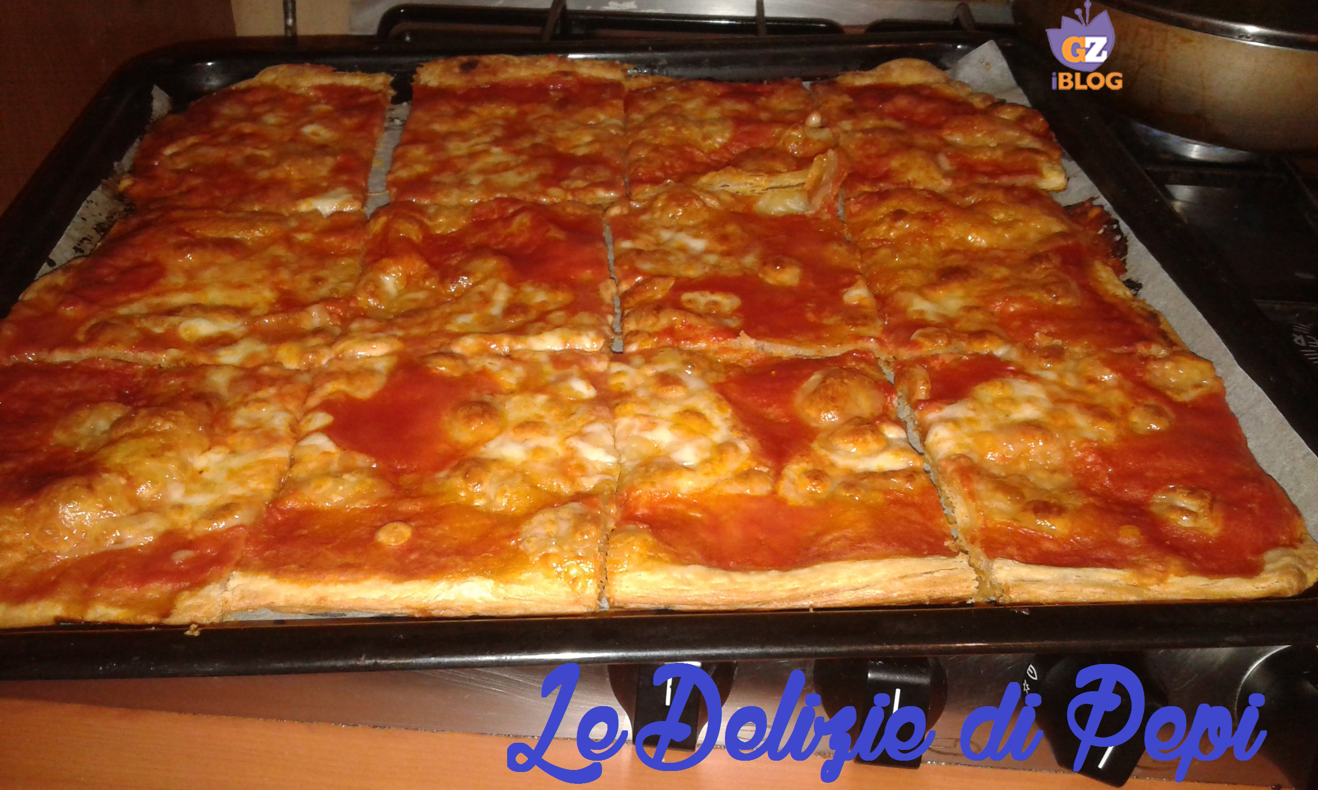 Pizza di pasta sfoglia