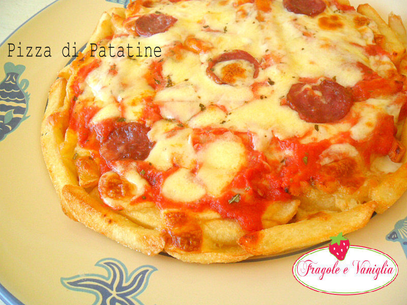 Pizza di patatine