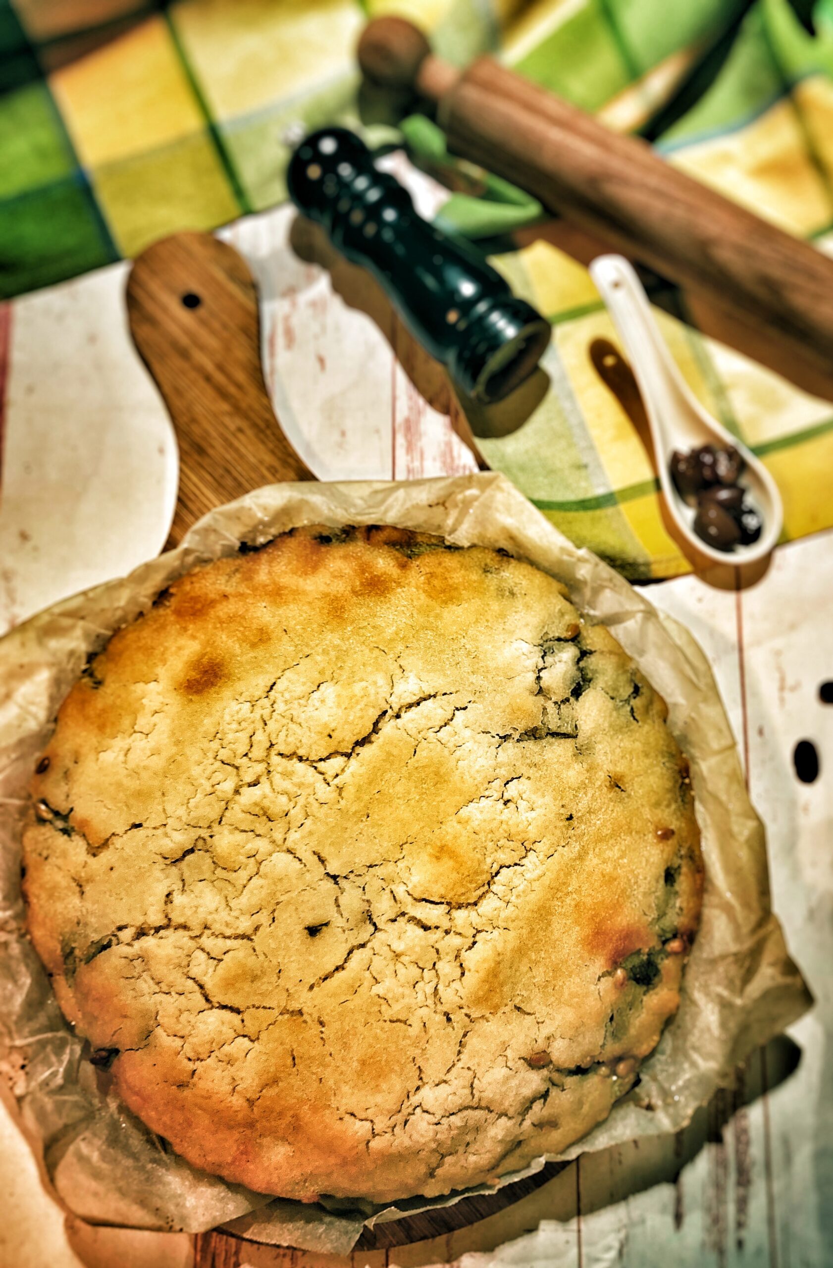 Pizza di scarole – senza glutine