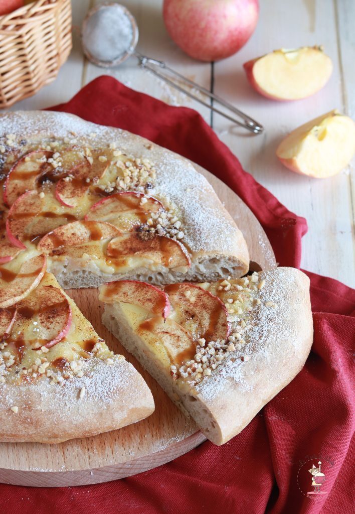 Pizza dolce “torta di mele”