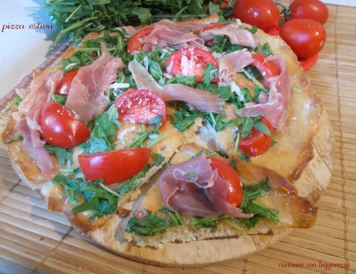 Pizza estiva – lievito madre