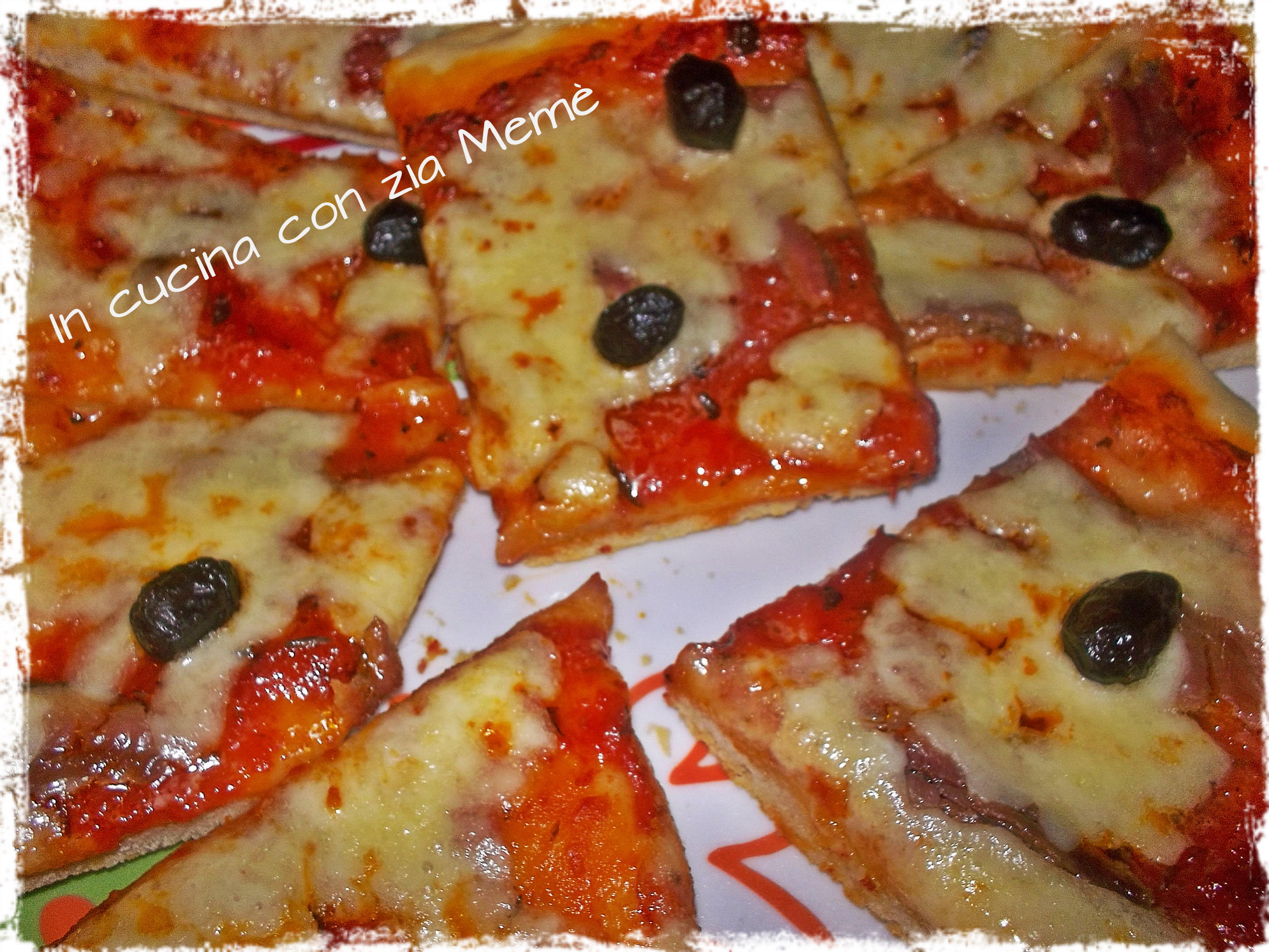 Pizza fatta in casa