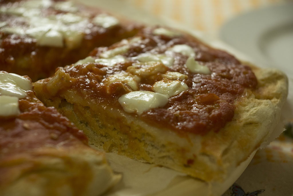 Pizza fatta in casa