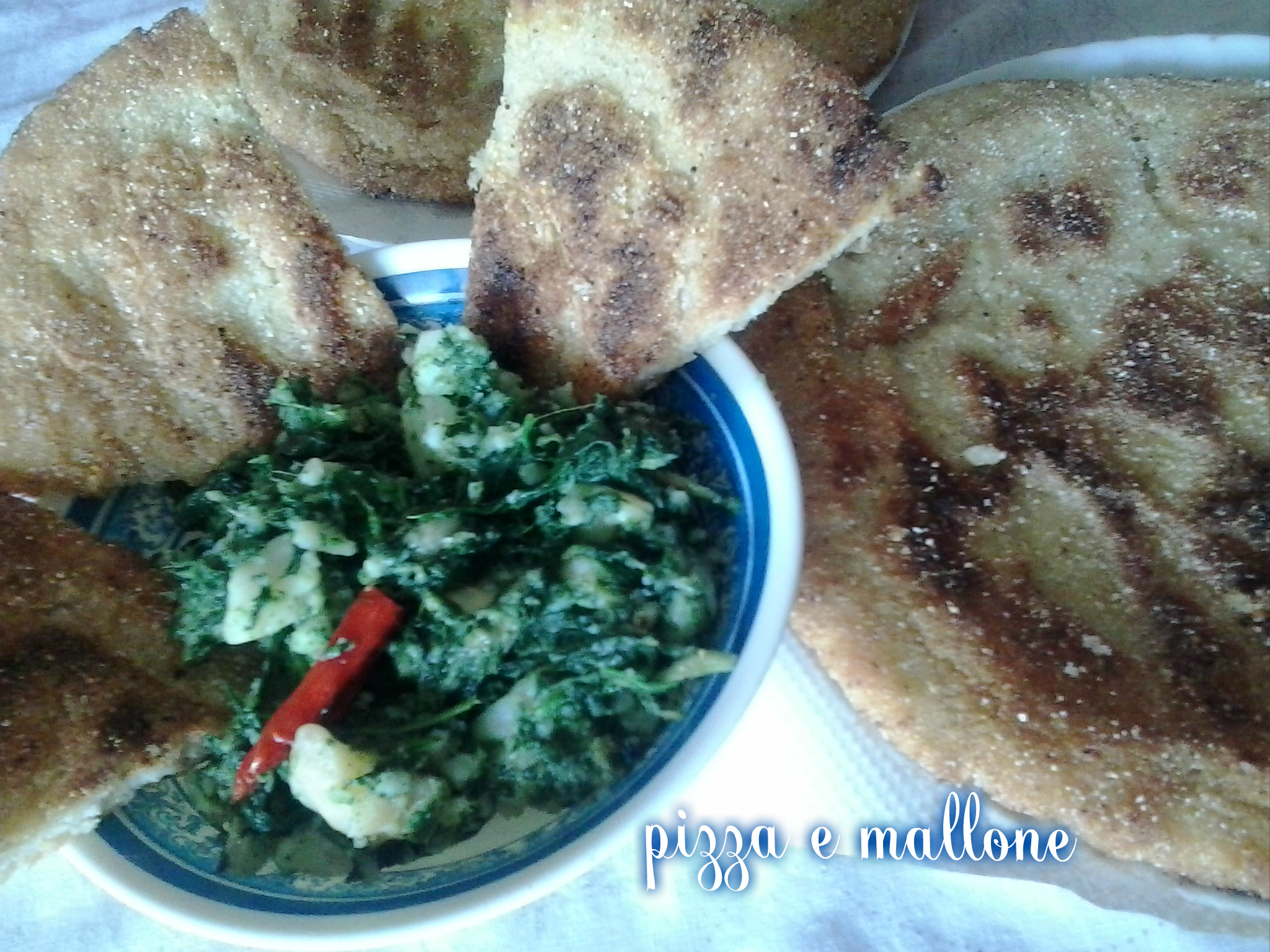 Pizza fritta e mallone