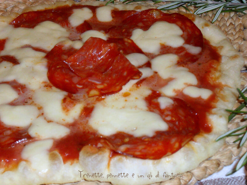 Pizza in padella alla diavola