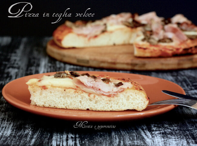 Pizza in teglia veloce