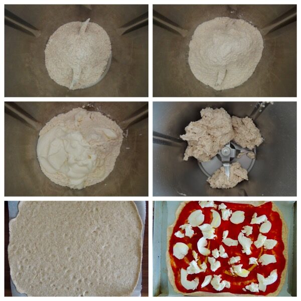 Pizza light facilissima col Bimby