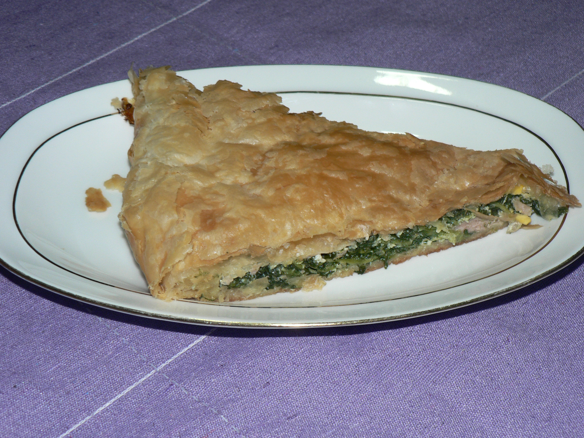 Pizza rustica spinaci ricotta e mortadella | noi due in cucina