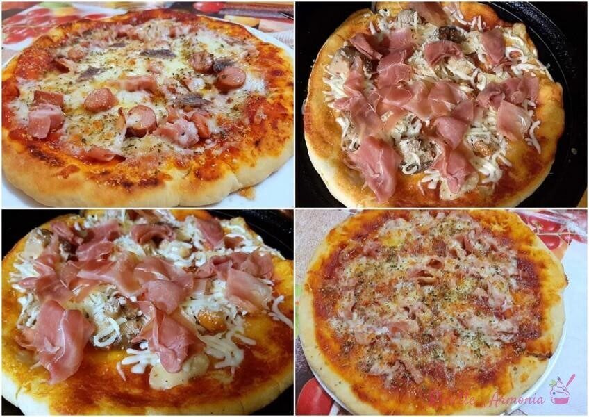 Pizza salumi e formaggi