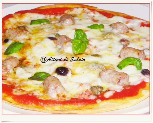 Pizza sottile