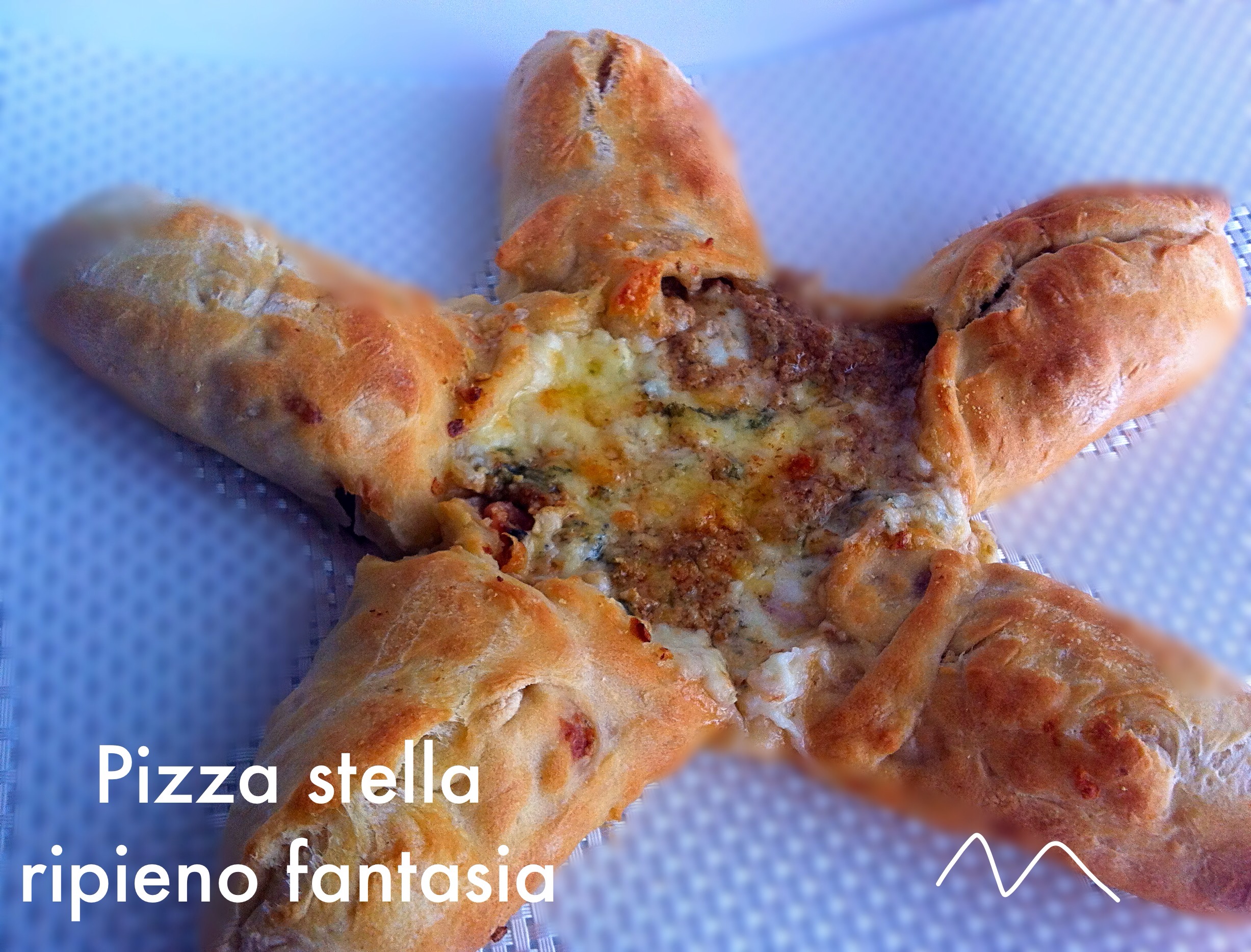 Pizza stella ripieno fantasia | una wedding planner..
