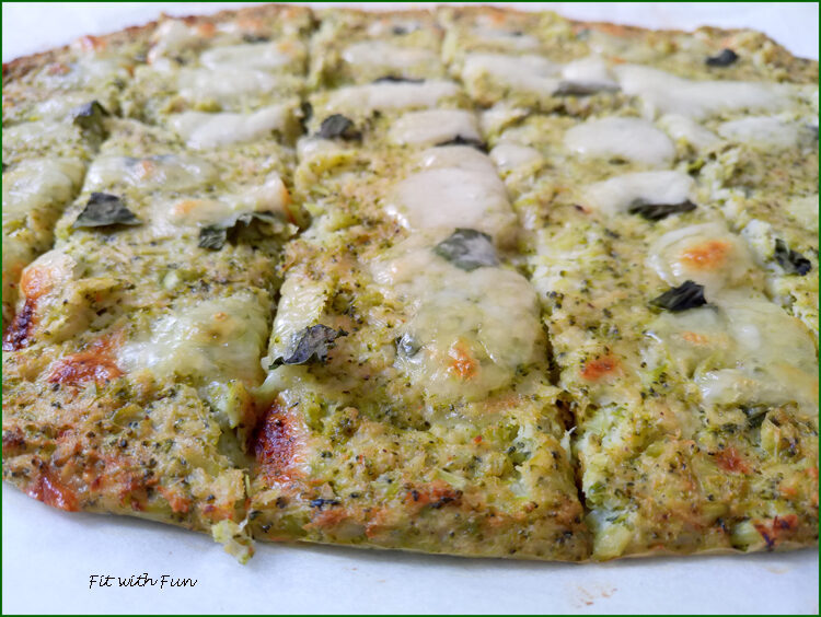 Pizza stick di broccoli cavolfiore e mozzarella