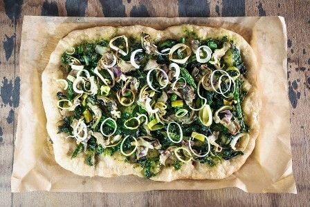 Pizza vegana