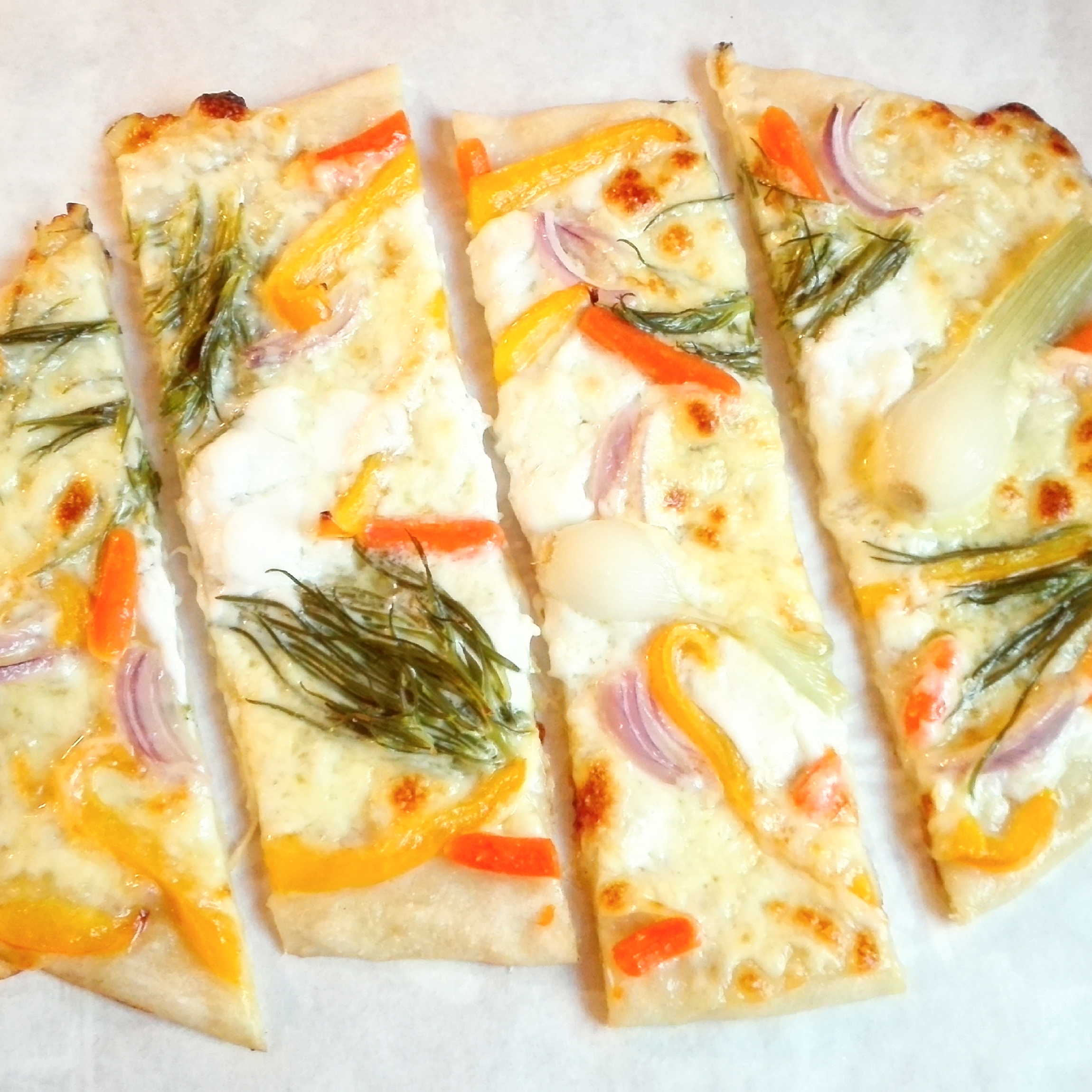 Pizza vegetariana