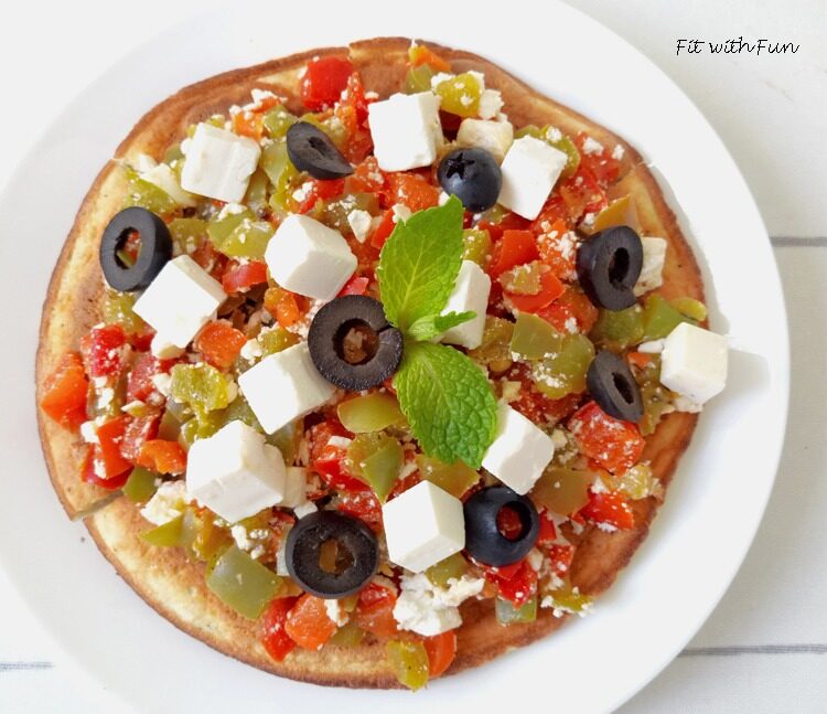 Pizza Veloce in Padella 3 Ingredienti Low Carb