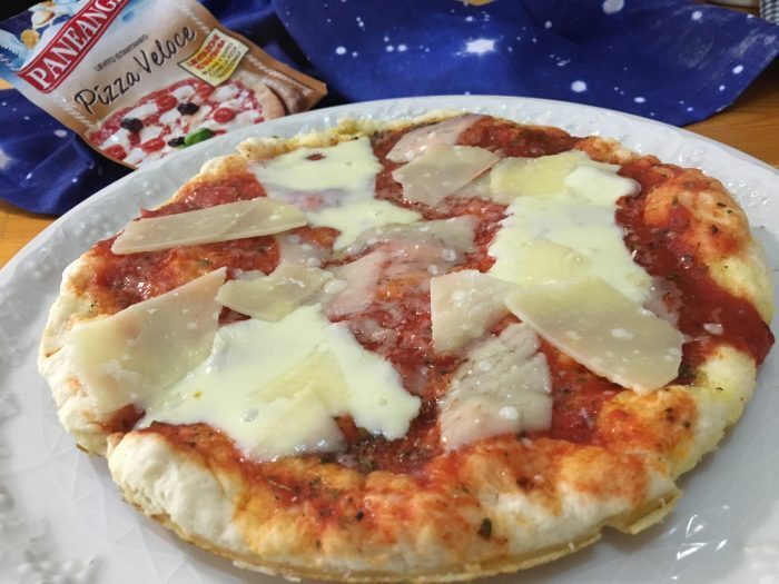 Pizza veloce in padella