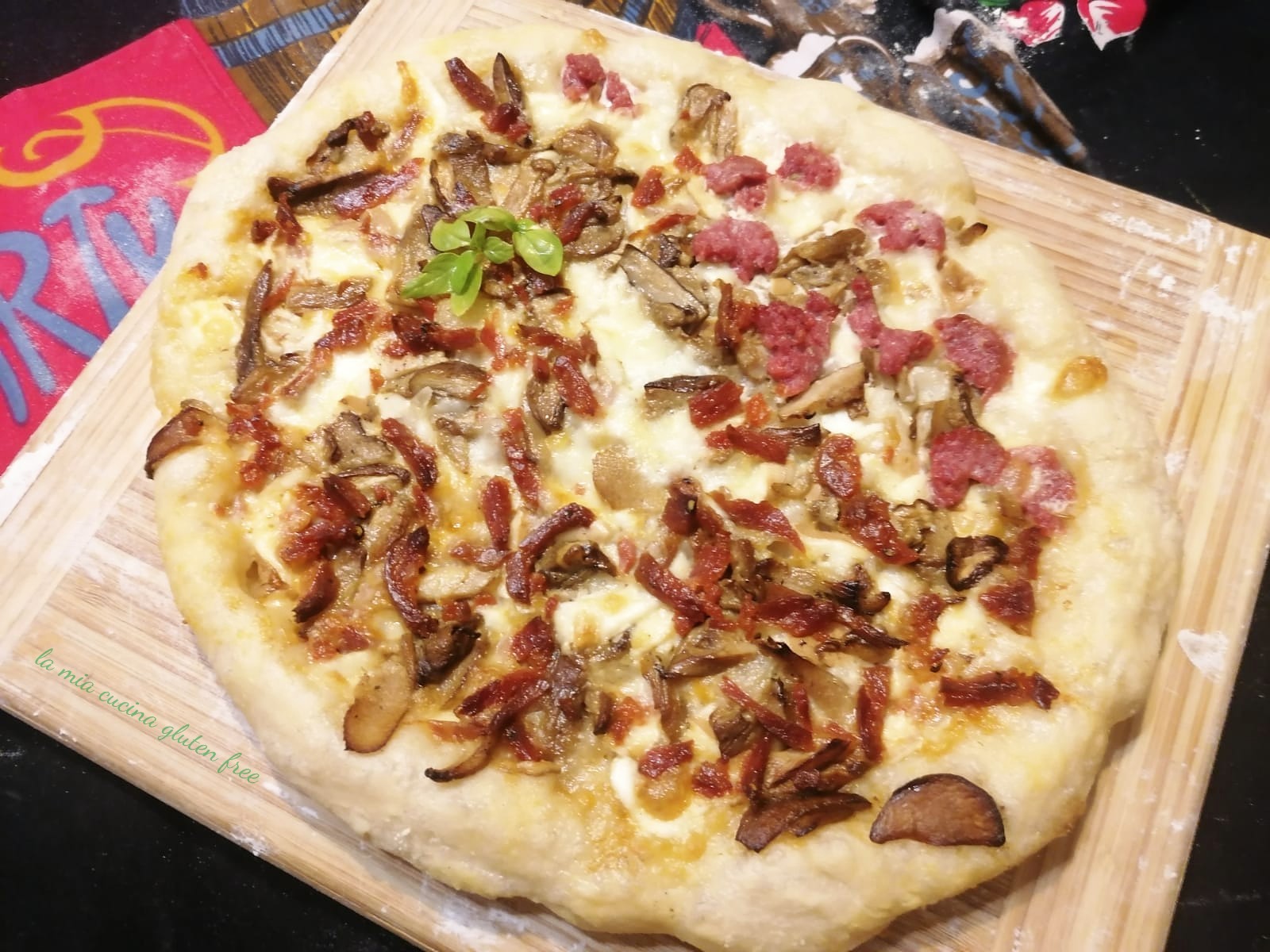 Pizza veloce senza glutine