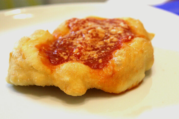 Pizzelle fritte napoletane