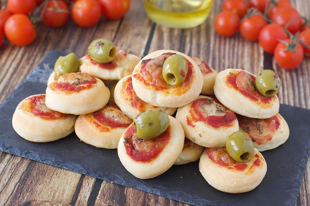 Pizzette allo yogurt greco (velocissime)