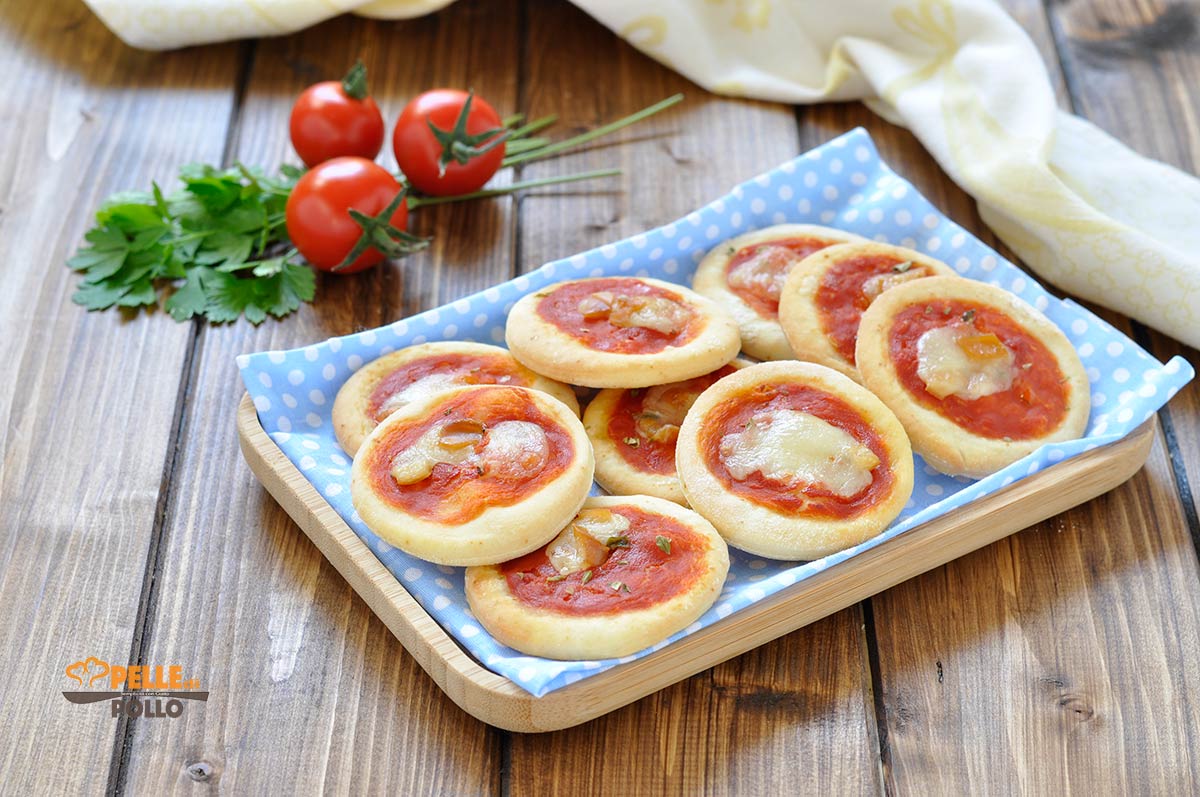 Pizzette allo yogurt senza lievitazione