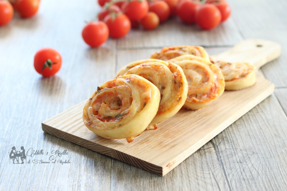 Pizzette arrotolate