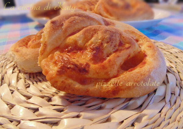 Pizzette arrotolate, ricetta semplice