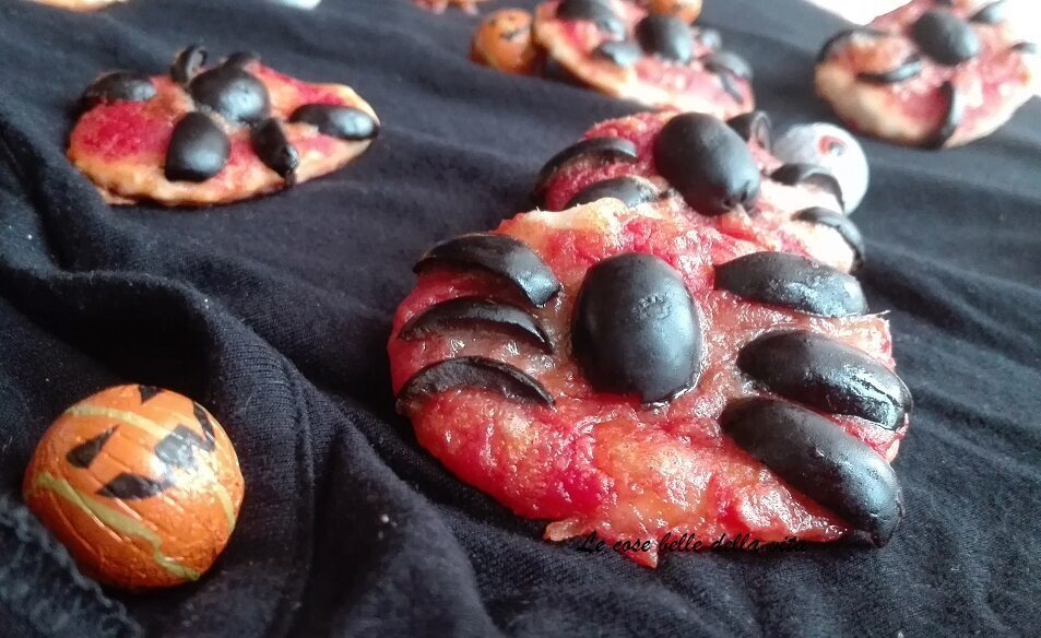 Pizzette di halloween