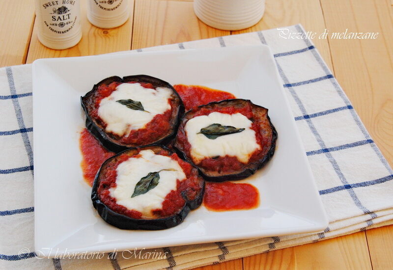 Pizzette di melanzane