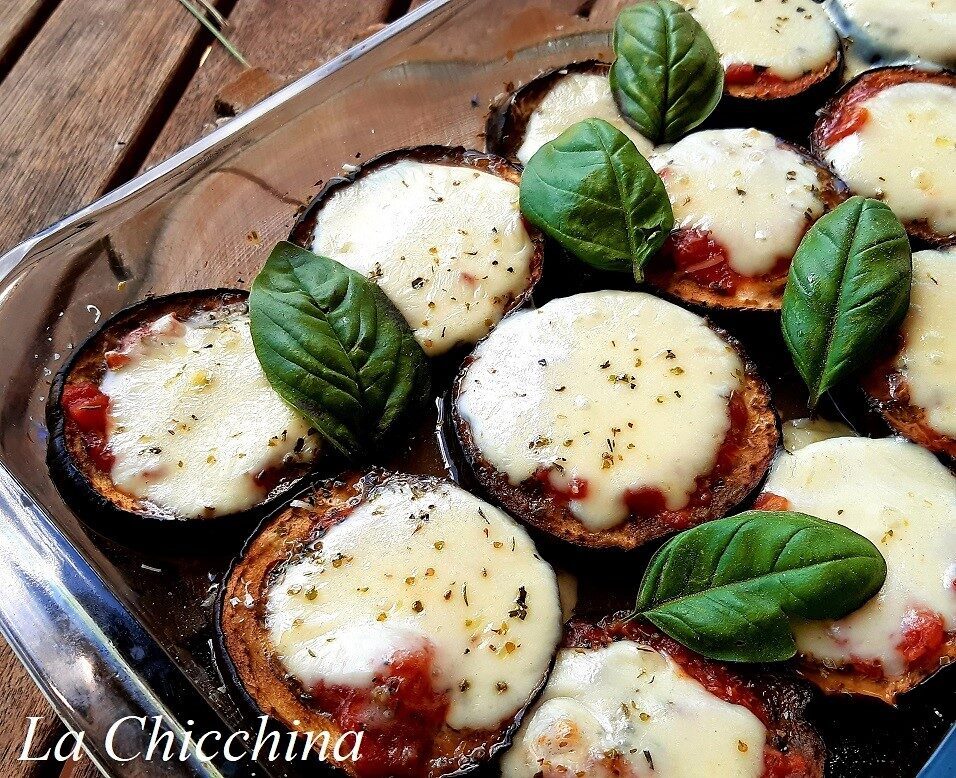 Pizzette di melanzane