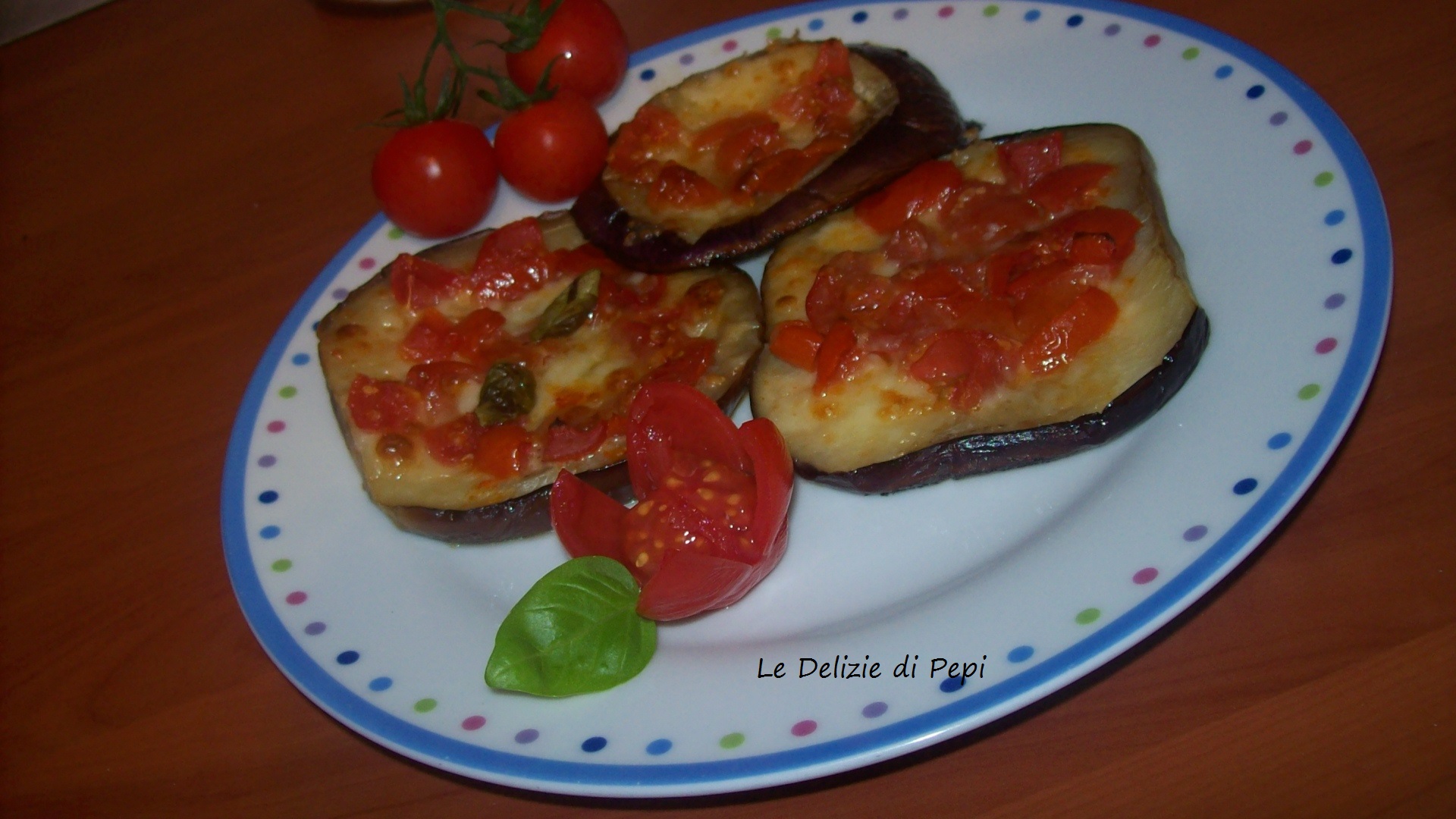Pizzette di melanzane