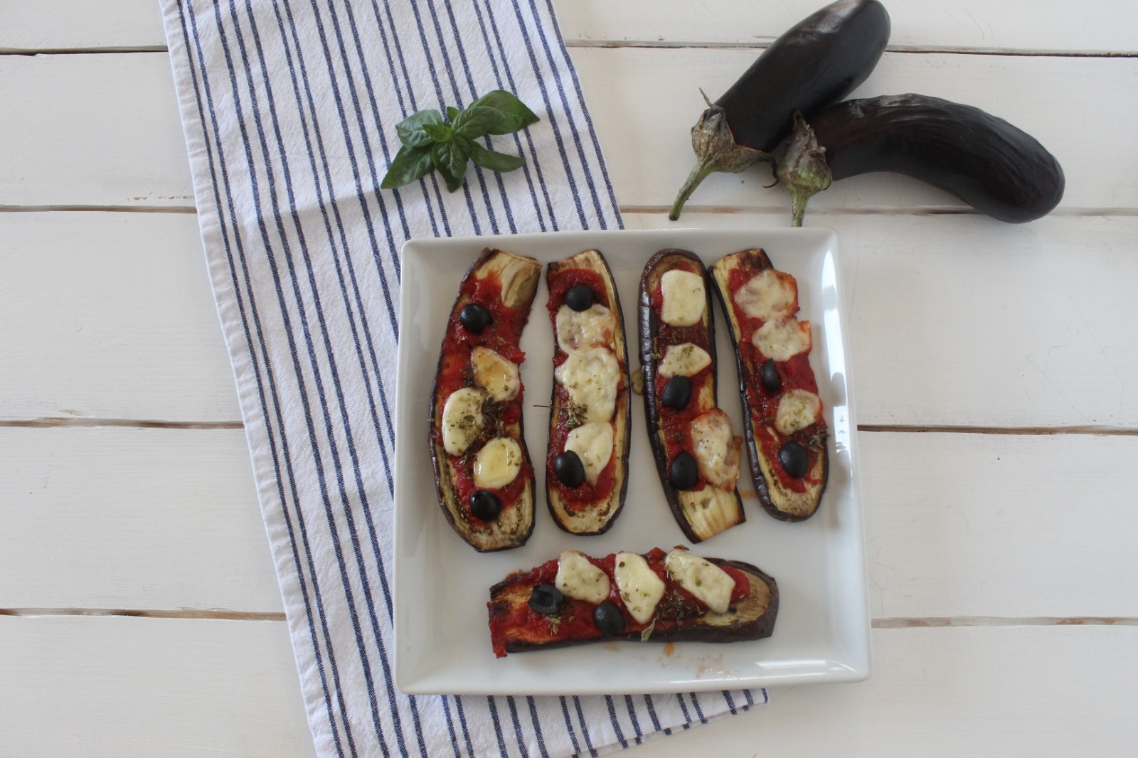 Pizzette di melanzane
