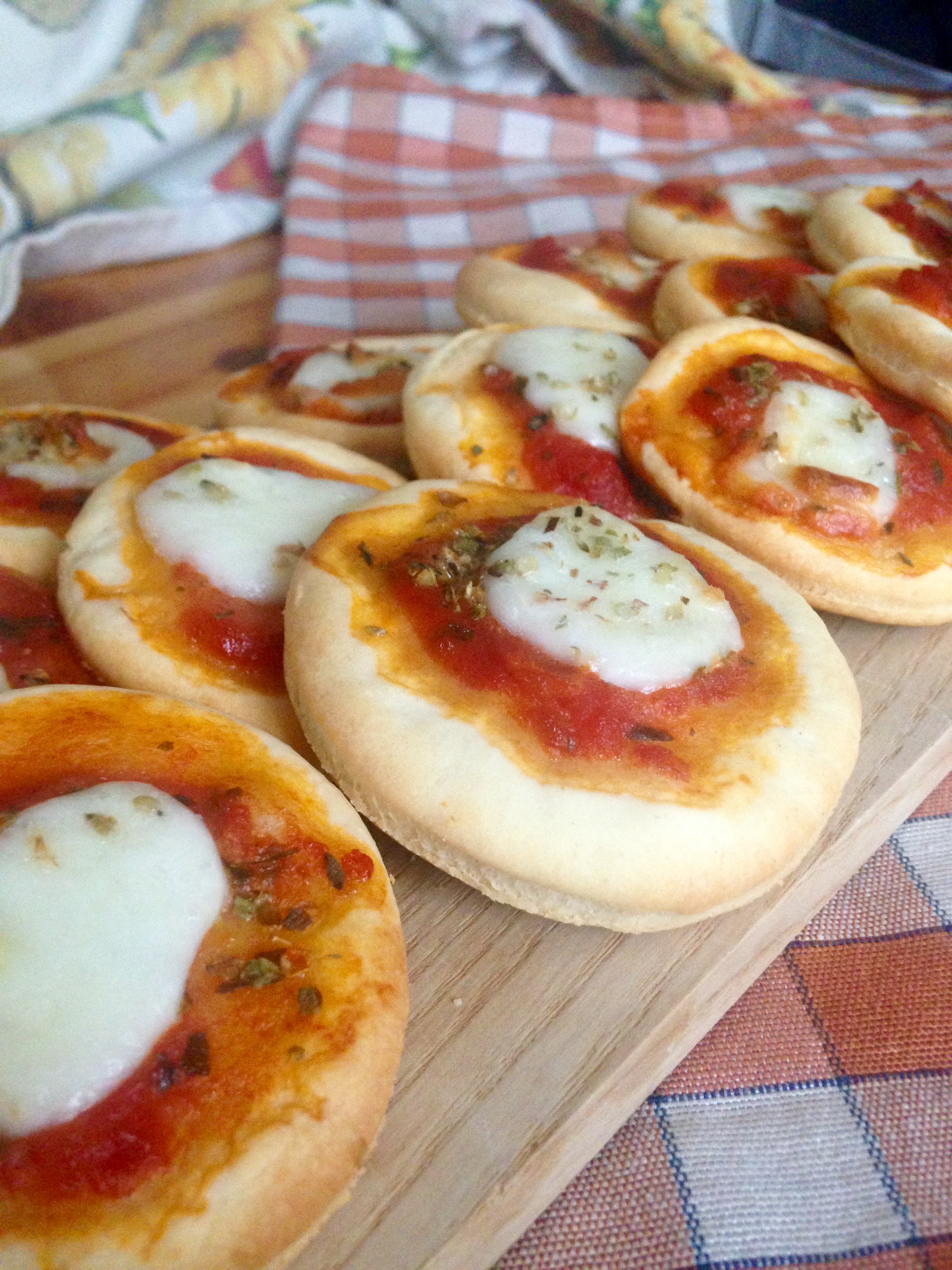 Pizzette di philadelphia