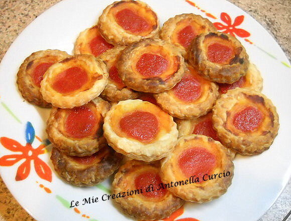 Pizzette di sfoglia senza glutine