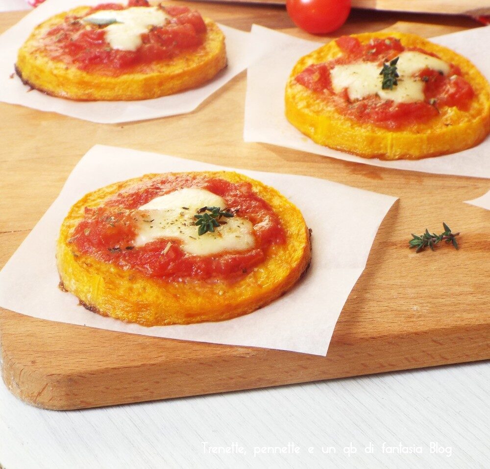 Pizzette di zucca