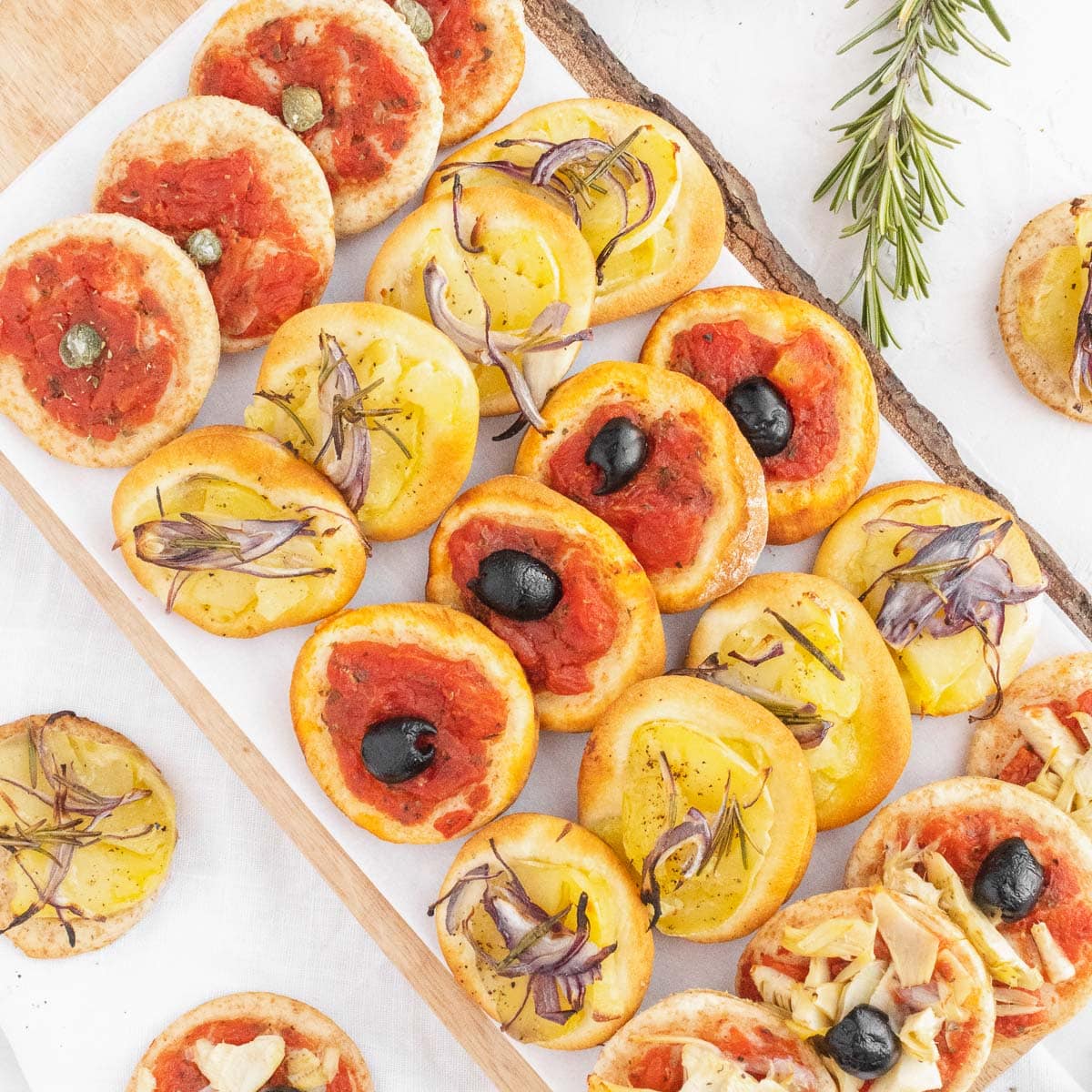Pizzette – leggere e croccanti