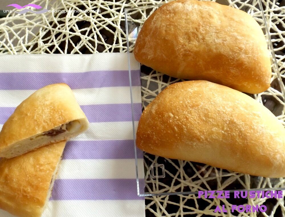 Pizzette rustiche al forno – con e senza Bimby