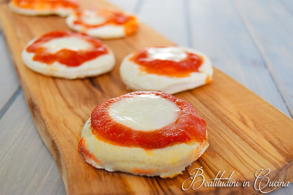 Pizzette veloci senza lievitazione