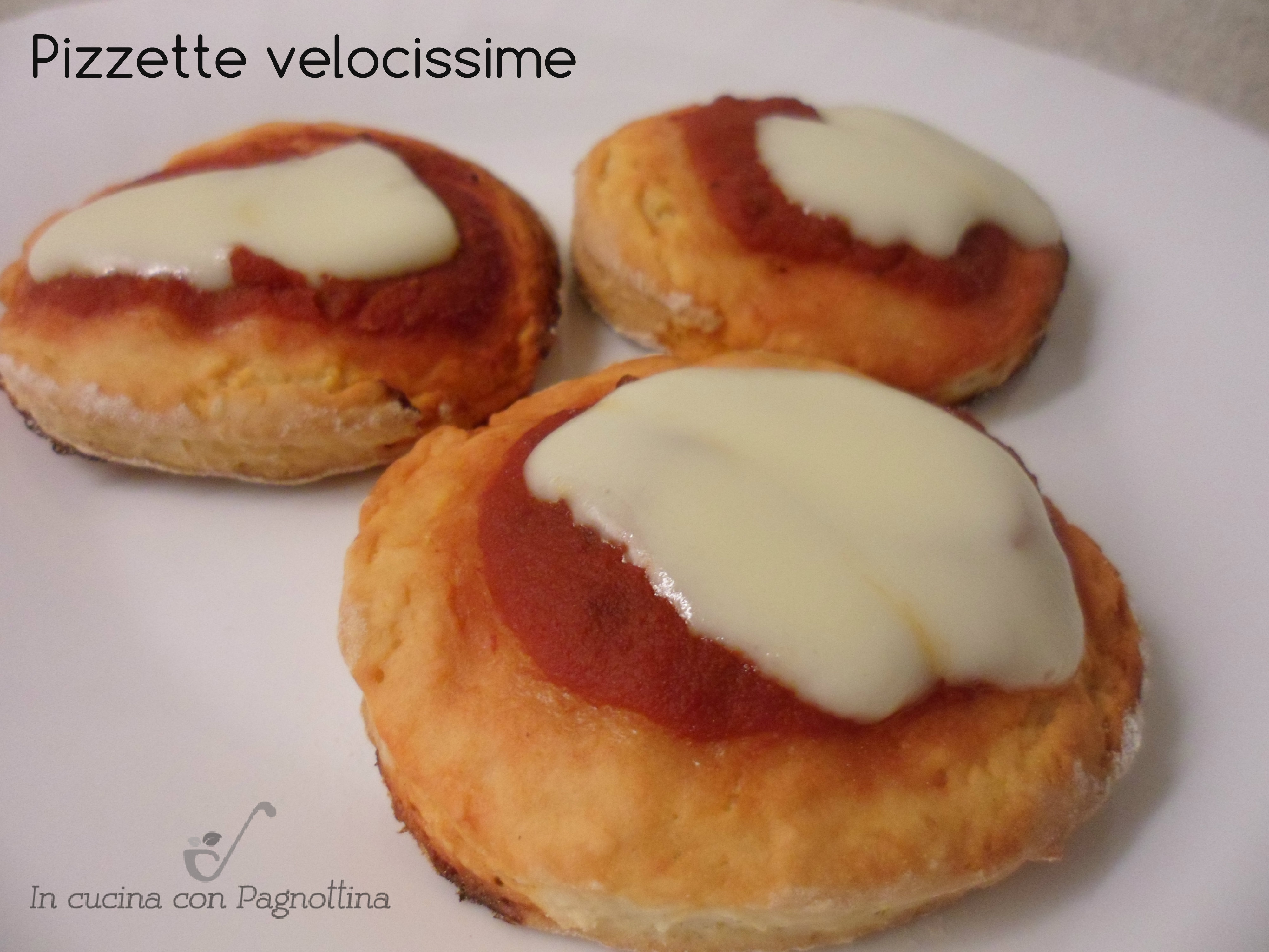 Pizzette velocissime solo 2 ingredienti