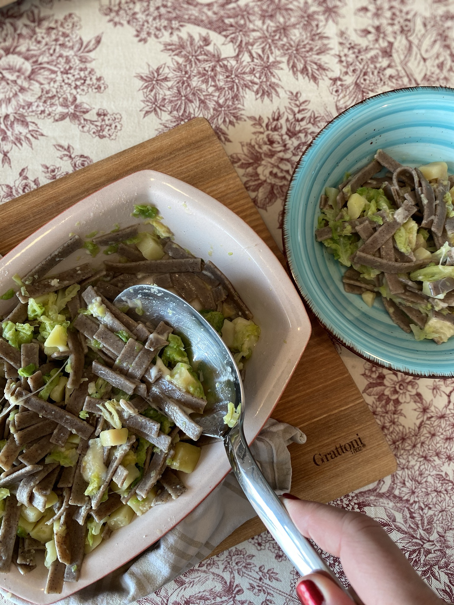 Pizzoccheri con verza e patate