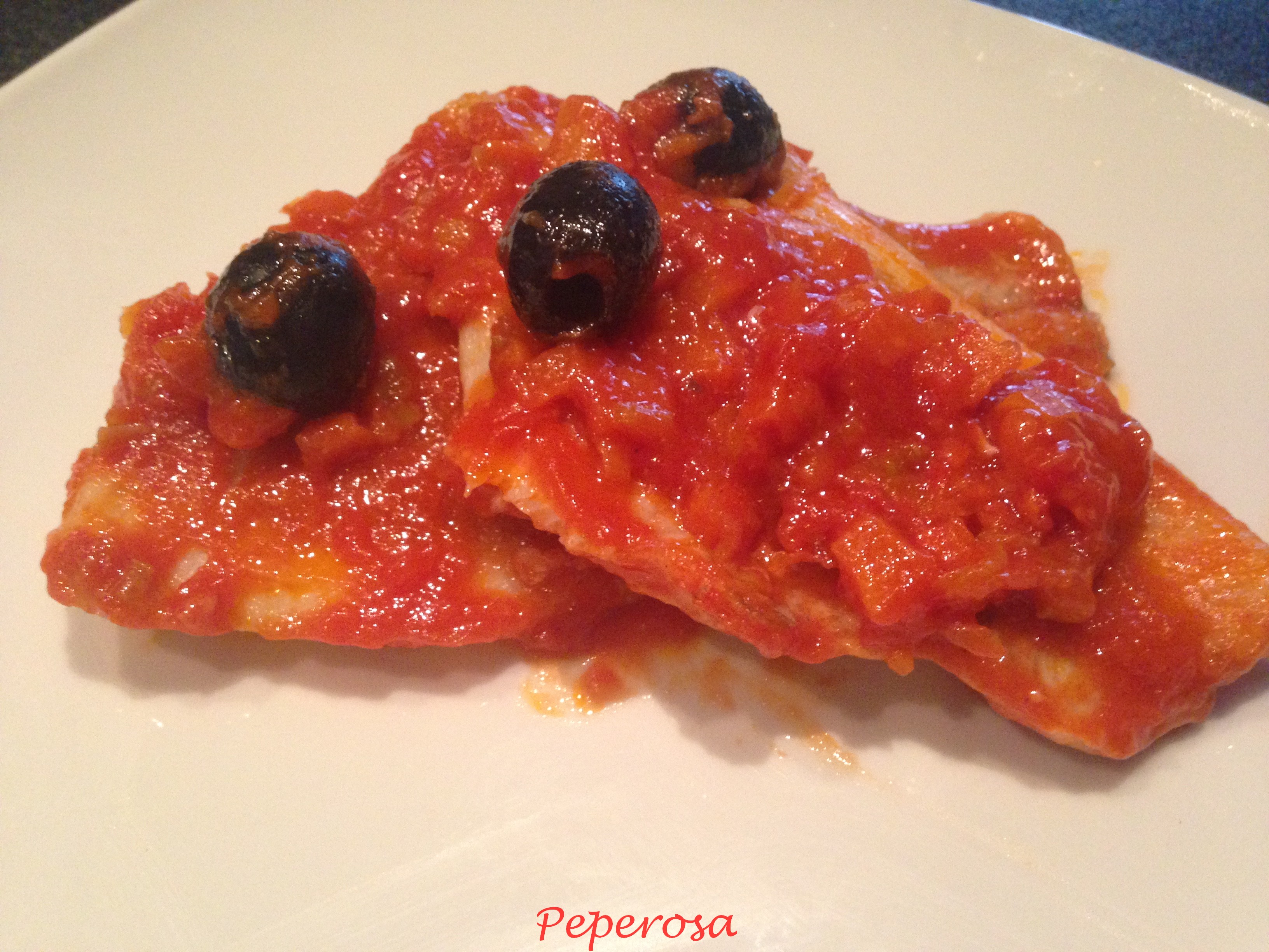 Platessa alla pizzaiola