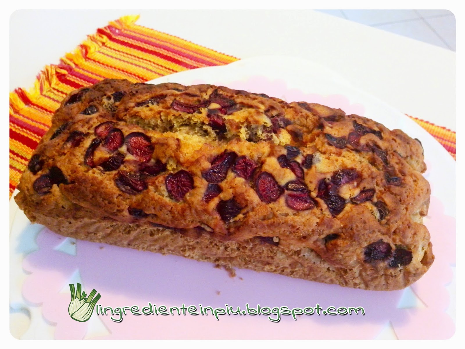 Plum cake alle ciliegie