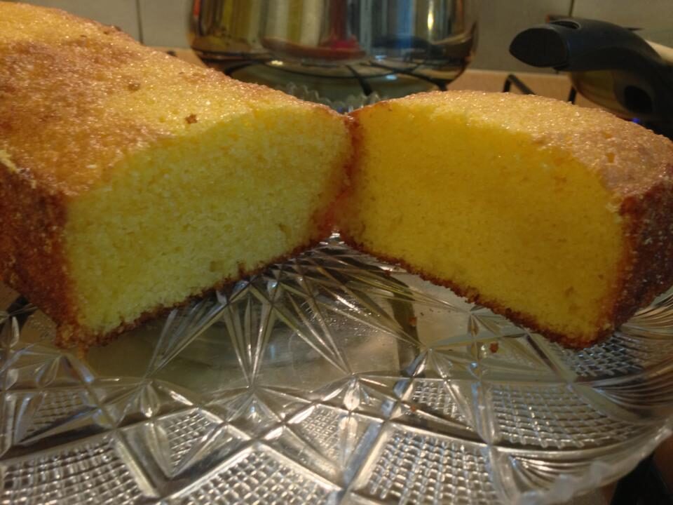 Plum-cake di farina gialla