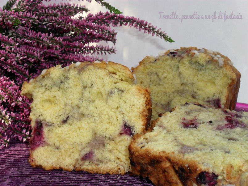 Plum cake morbido ricotta e more